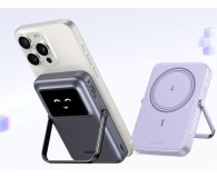 UGREEN Magnetyczny Power bank UNO PB572 10000mAh Qi Fioletowy - 1488610 - zdjęcie 4